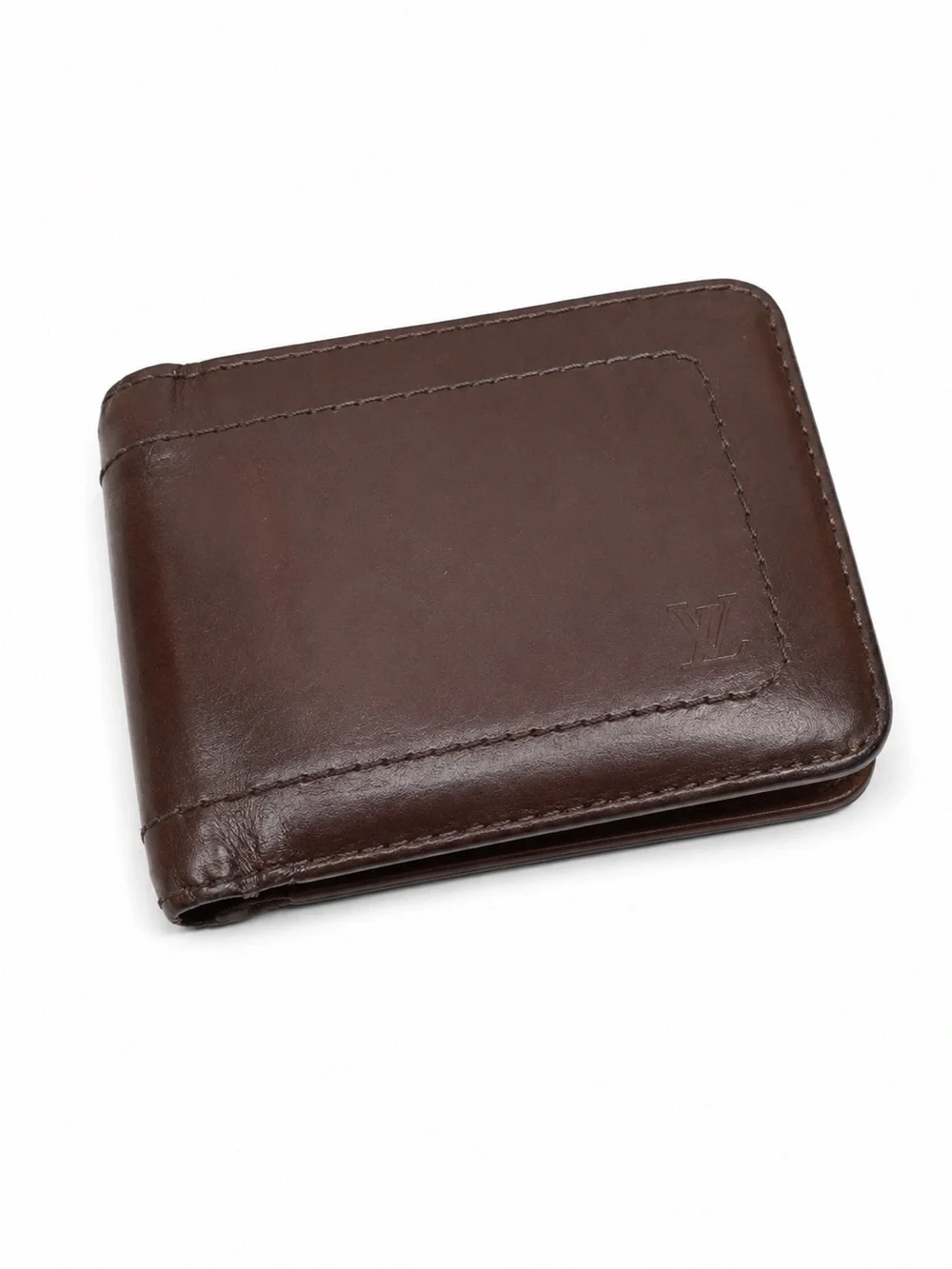 Louis Vuitton Nomade Leather Marco Bifold Wallet Dark Brown M85015 CA0026